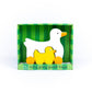 Duck Big & Little Wooden Roller