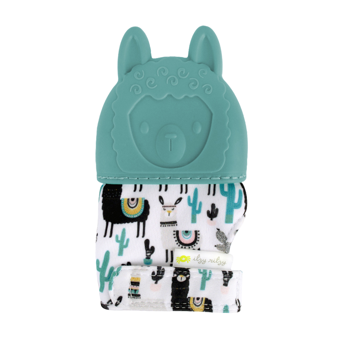 Silicone Teething Mitts: Fox