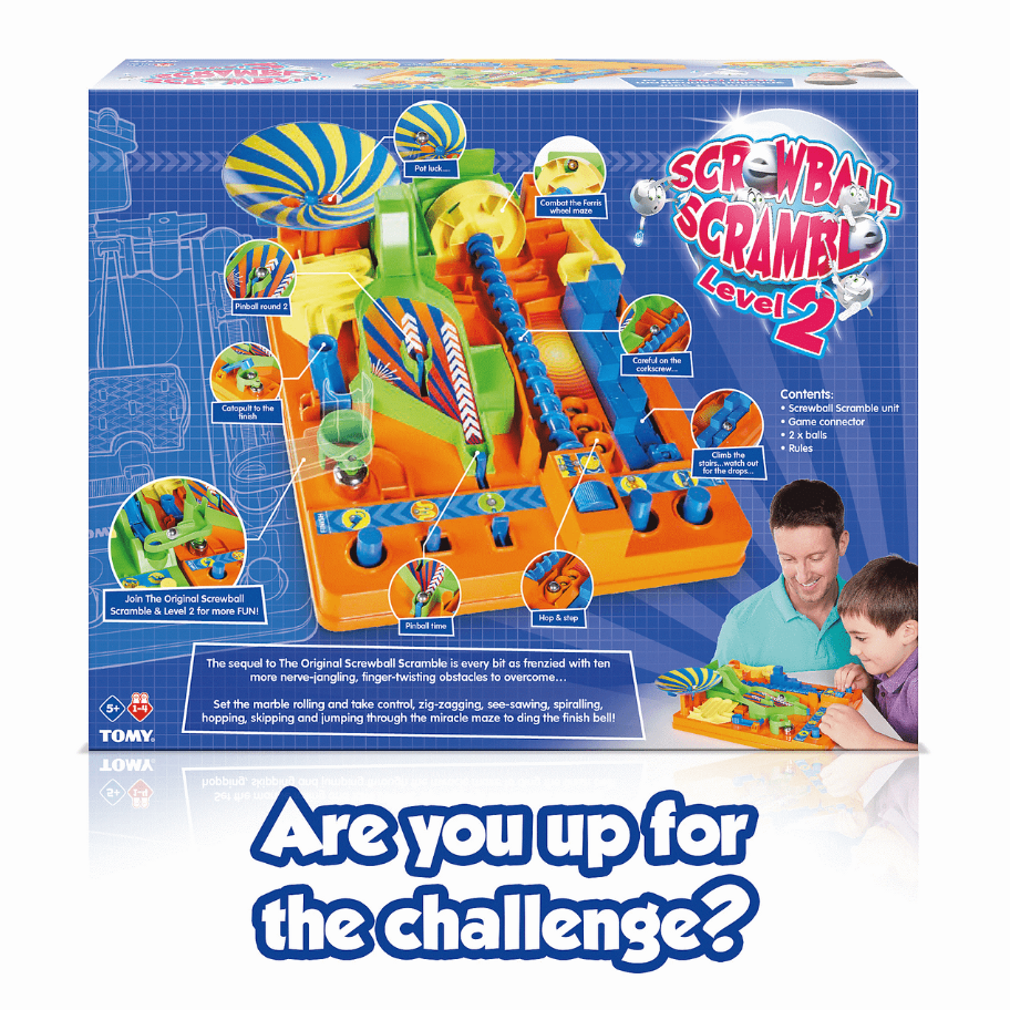 Screwball Scramble 2 Marble Run Game