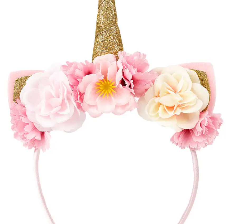 Floral Unicorn Headband