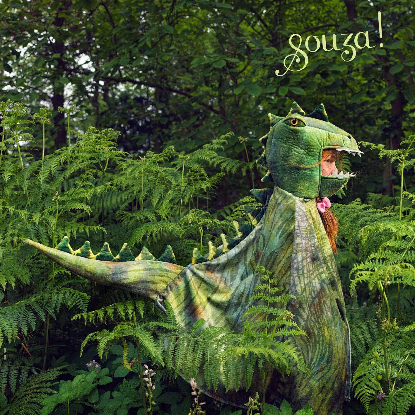 T Tex Green Dragon Cape 4–7y