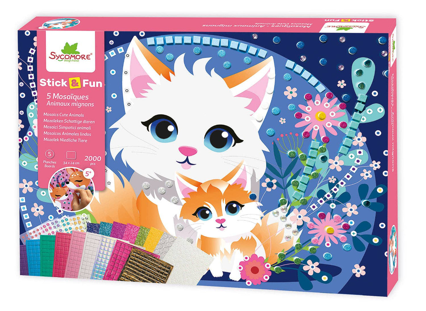Mosaics Cuddly Animals