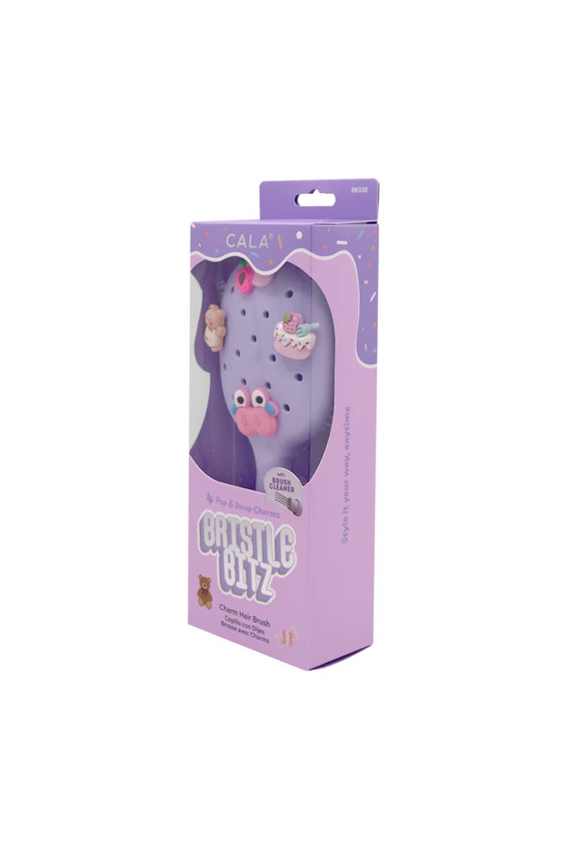 Lavender  Charm Hair Brush