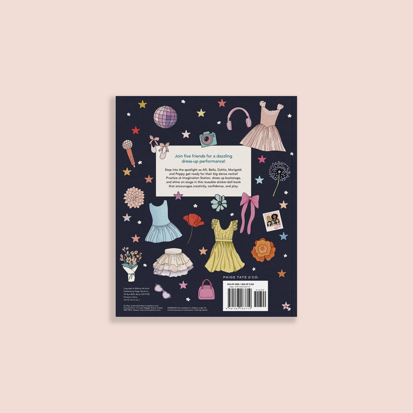 My Sticker Storybook: Dance Recital (500+ Reusable Stickers)