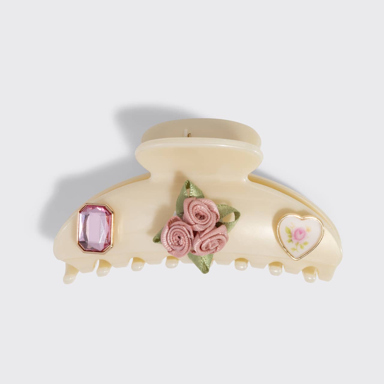 KitschPop™️Claw Clip 7pc Set Cream