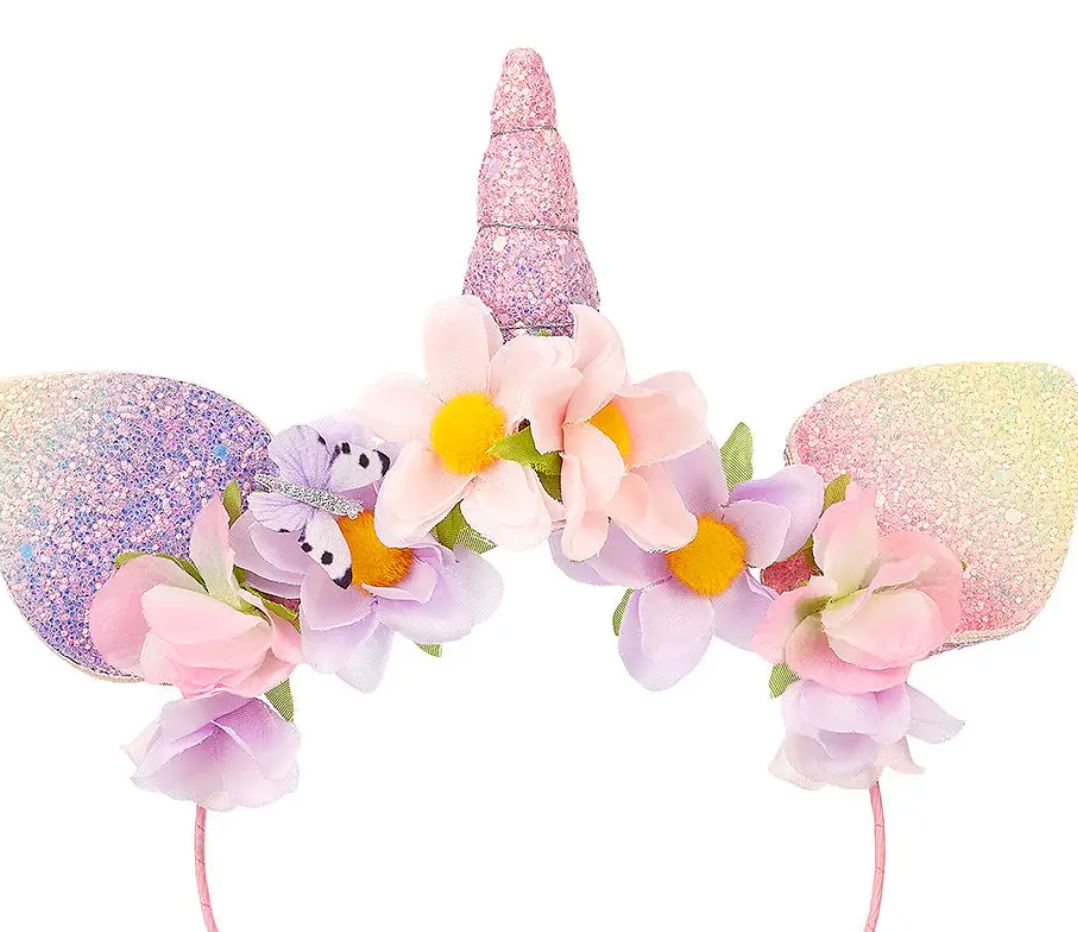 Lilac Unicorn Headband