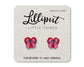 Valentine Bow Heart Earrings // Valentines Day
