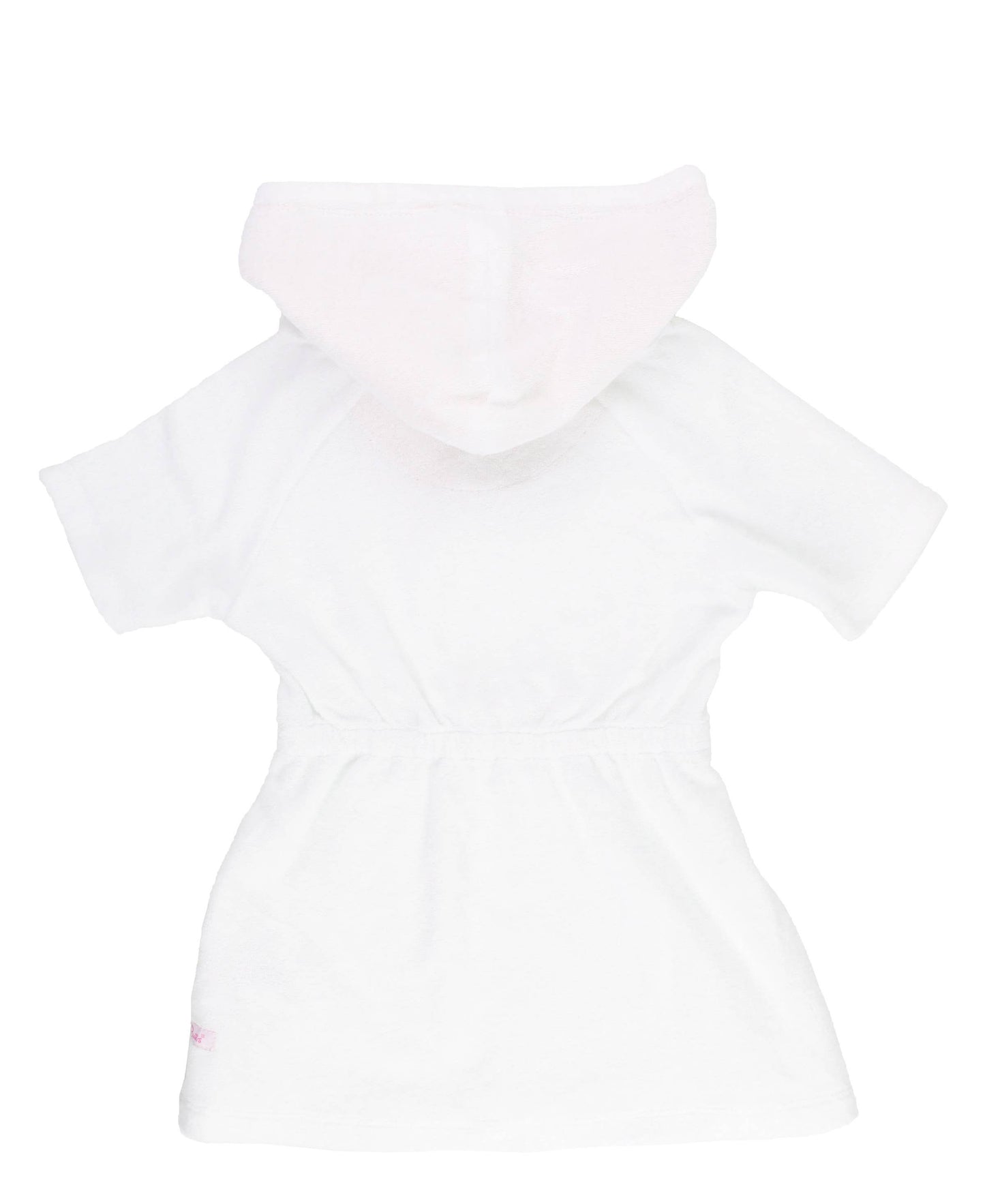 White Terry Cover-Up: 3-6m