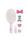 Pink Bristle Bitz Charm Hair Brush