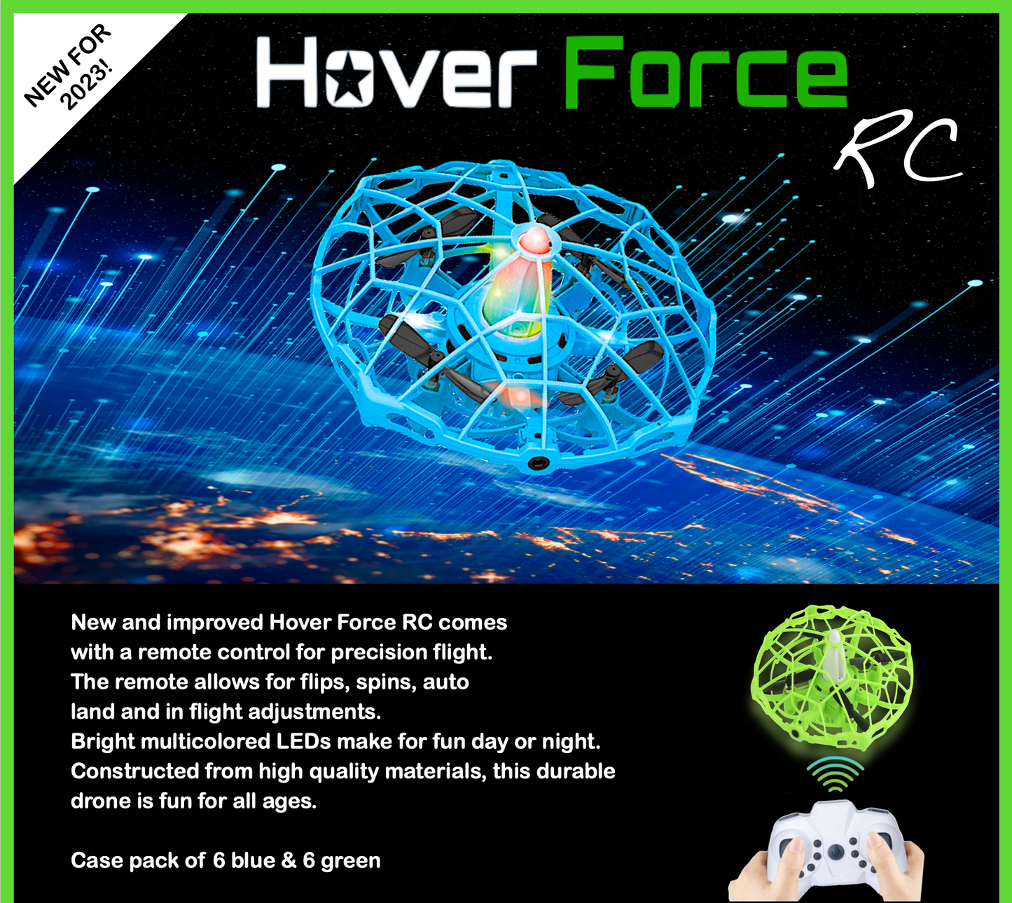 Hover Force RC radio-controlled drone