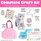 Decorate a Cuddly Kitten DIY Craft Kit for Kids