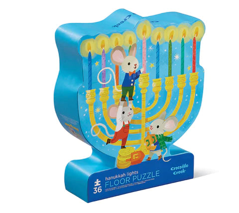 Hanukkah Lights Floor Puzzle