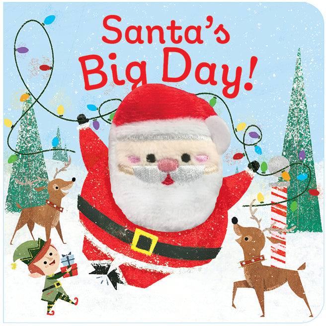 Santa's Big Day Chunky Finger Puppet Book