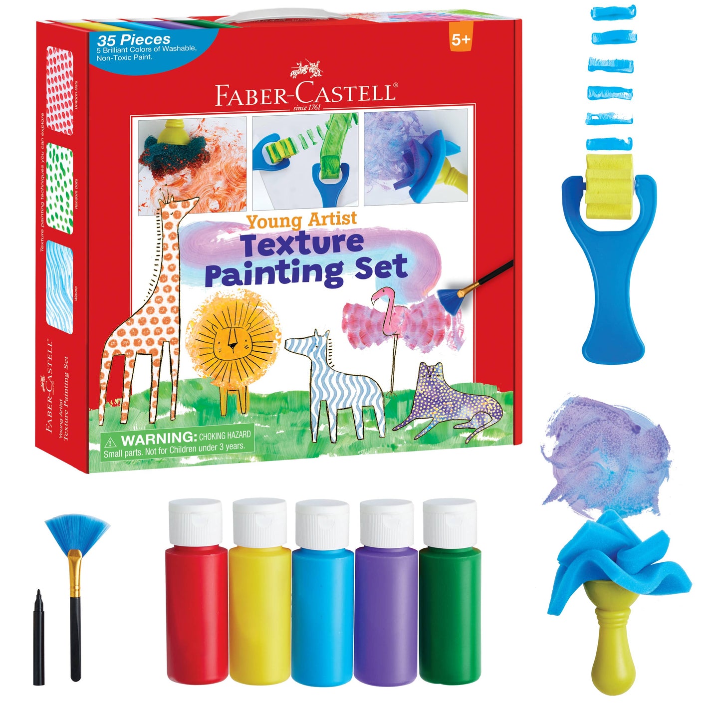 Young Artist Texture Painting Art Set for Kids