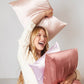 Satin Standard Pillowcase - Blush