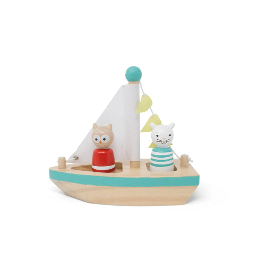 Boats & Buddies Bath Toy - Owl & Pussycat