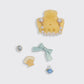 KitschPop™ Clip 7pc Set Butter Yellow
