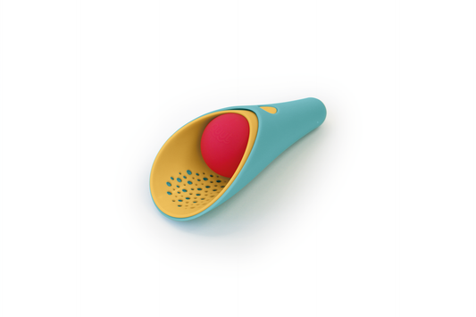 Cuppi: Shovel, Sifter and Ball all in one!