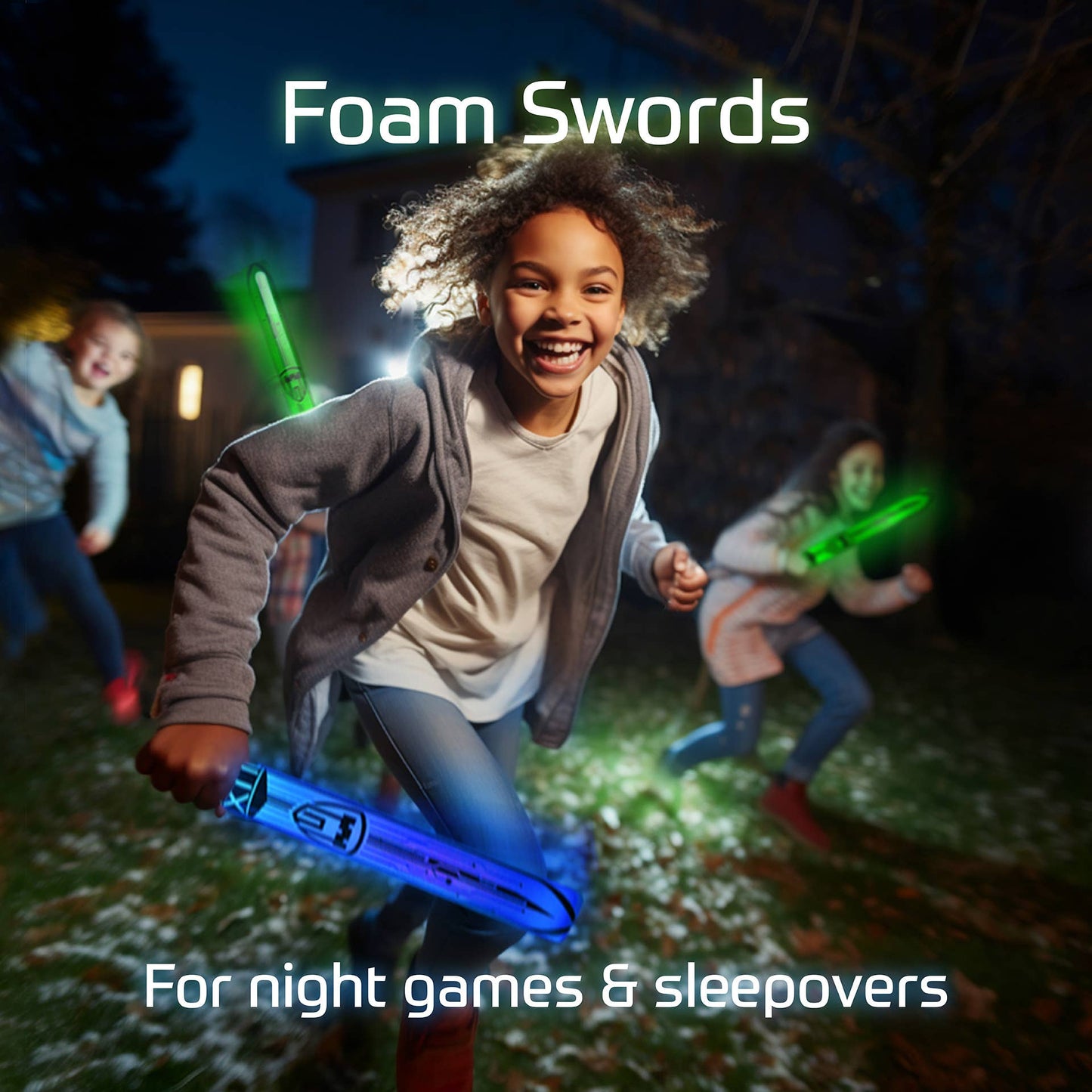 Soft Light Up Foam Toy Swords