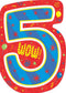 5th Birthday Foil Card