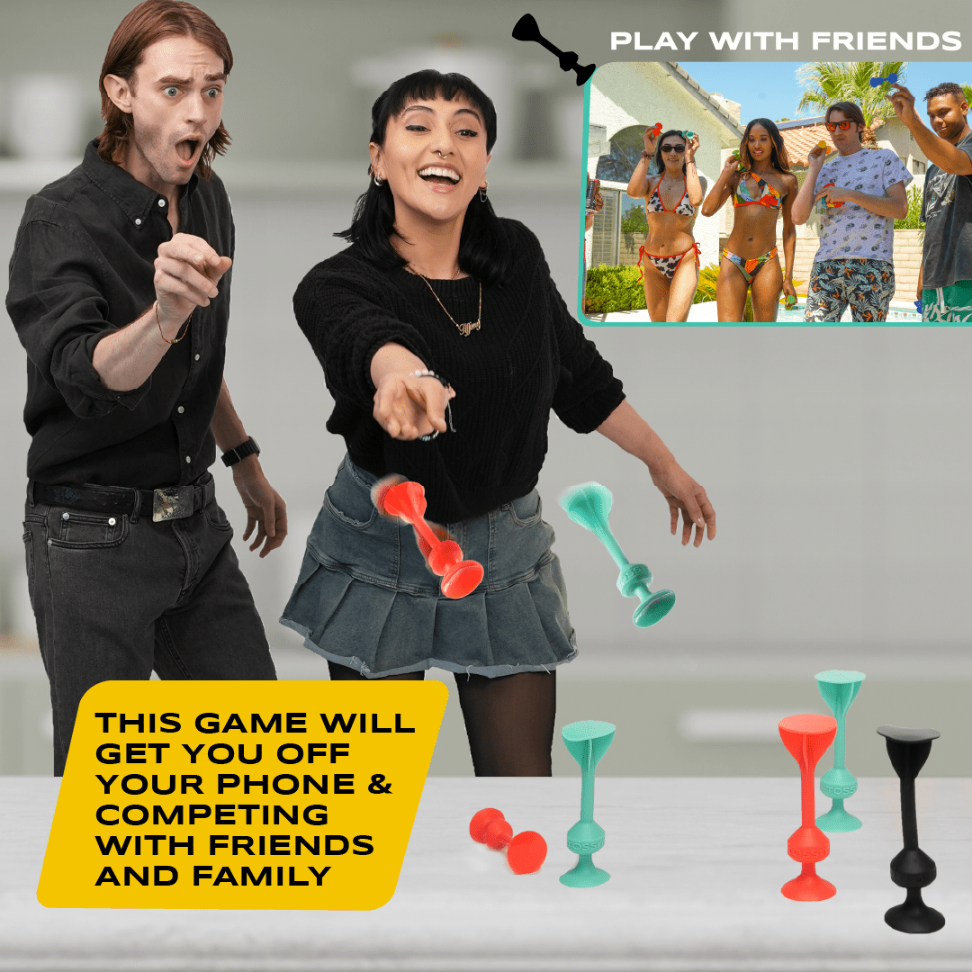 TOSSIT Darts Classic: Red + Cyan