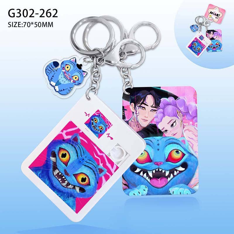 KPop Demon Hunters Slide Puzzle keychain