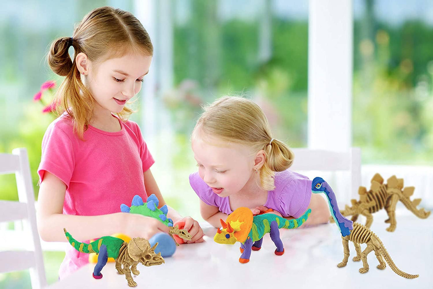 Dino Clay Models + Modeling Clay
