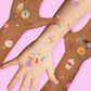 SUGAR RUSH Temporary Tattoo Pack