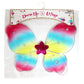 Rainbow Butterfly Wire Wings