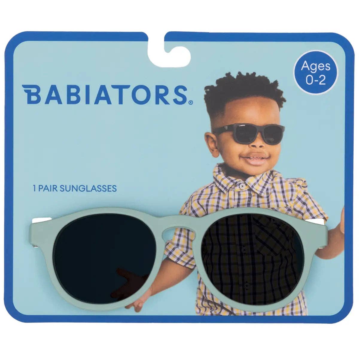 Mint Green Keyhole Sunglasses- Ages 3-5