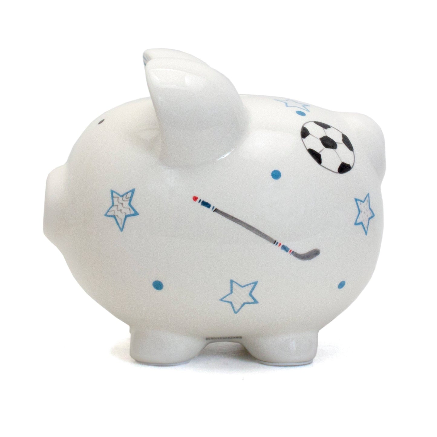 Sports Paper Star Large Piggy Bank