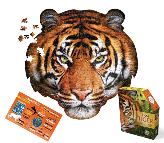 I AM Tiger 550 piece jigsaw puzzle