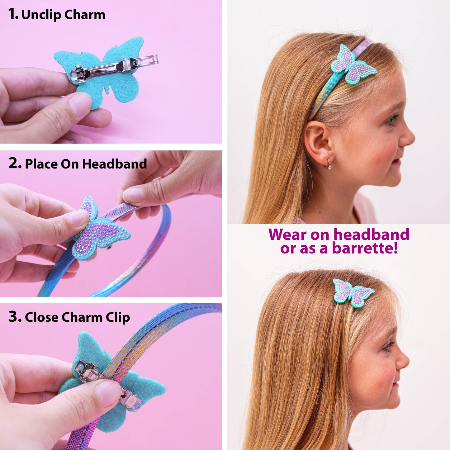 Customizable Headband: Star/Crown/Daisy