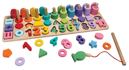 Early Learning Wooden Playset