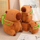 Capybara w/ Turtle Backpack