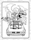 Hot Wheels: Giant Coloring Book by Mattel: Paperback; 192 pages / English