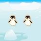 Personable Penguin Cutie Stud Earrings