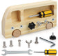TOY Life Wooden Montessori Screwdriver Board Set for 3 4 5