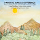 Landscape-Themed Watercolor Book