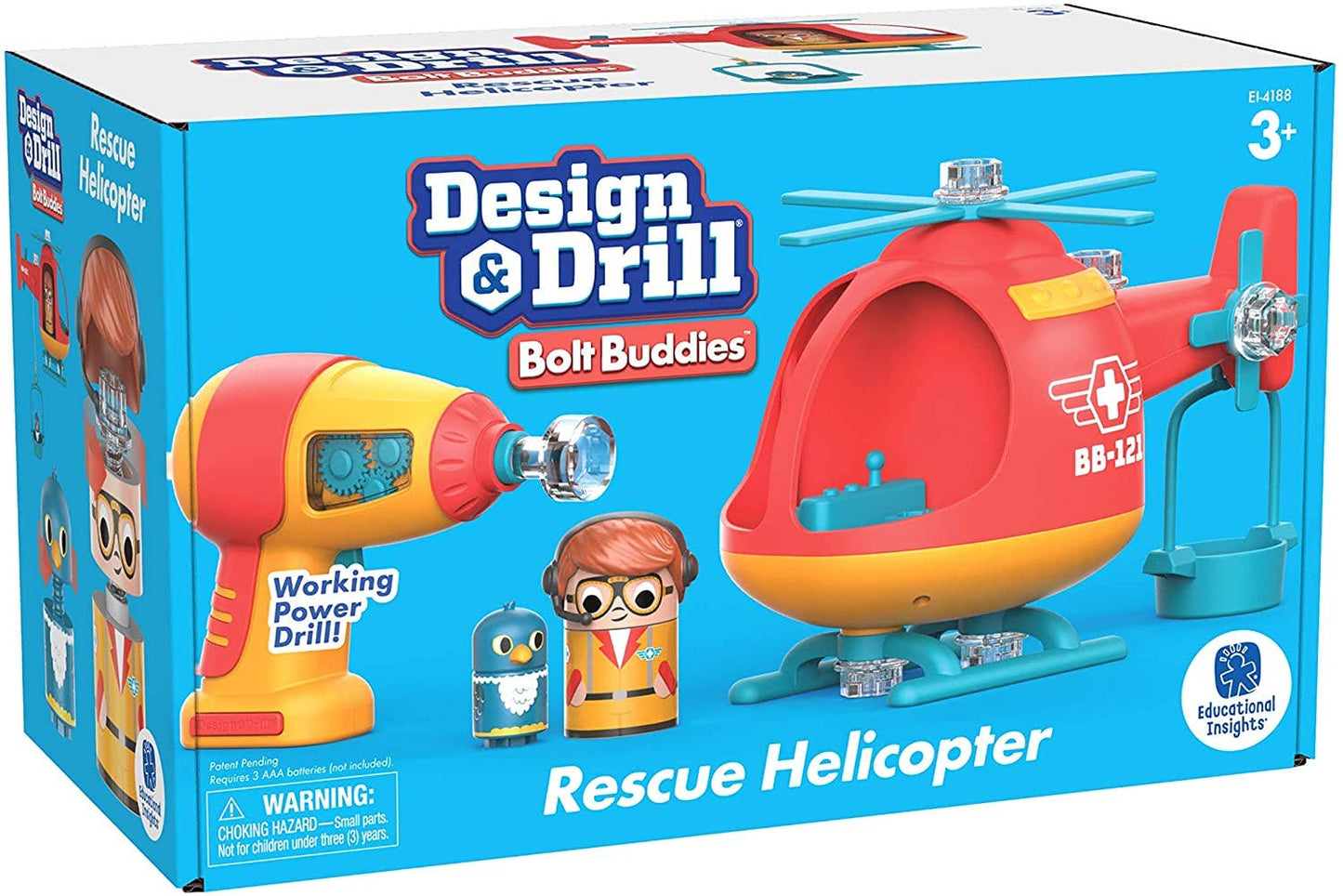 Design & Drill® Bolt Buddies™ Helicopter