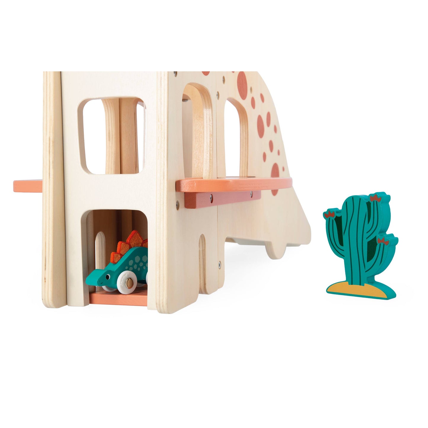 Dino Garage Includes 4 Dino Cars & Elevator