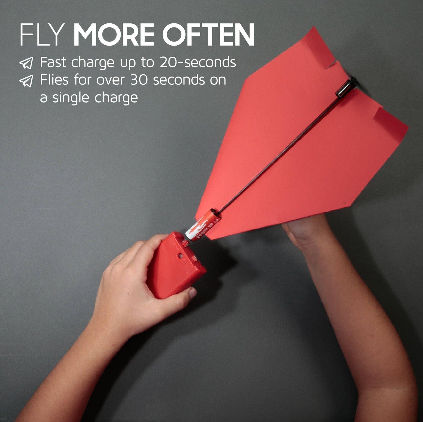 Paper Airplane Conversion Kit - Red