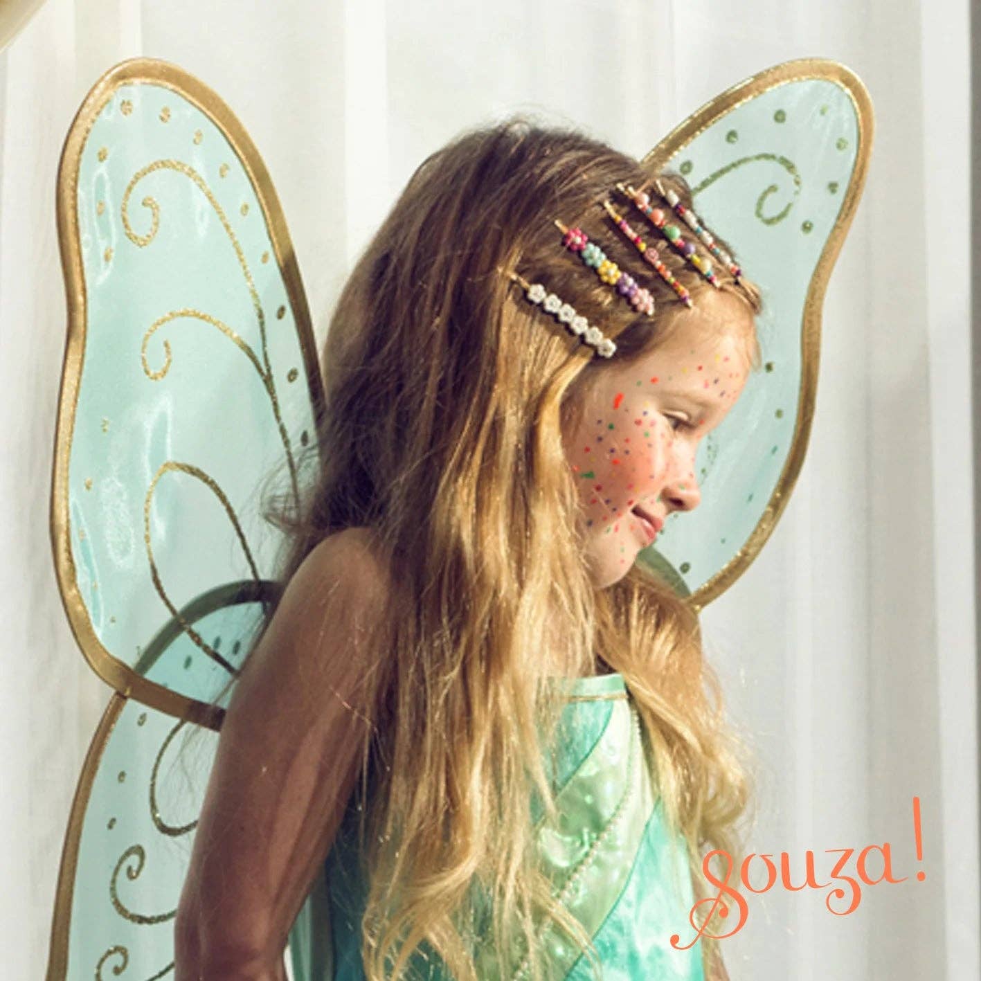 Camille -Dress and Wings Set 5-7y
