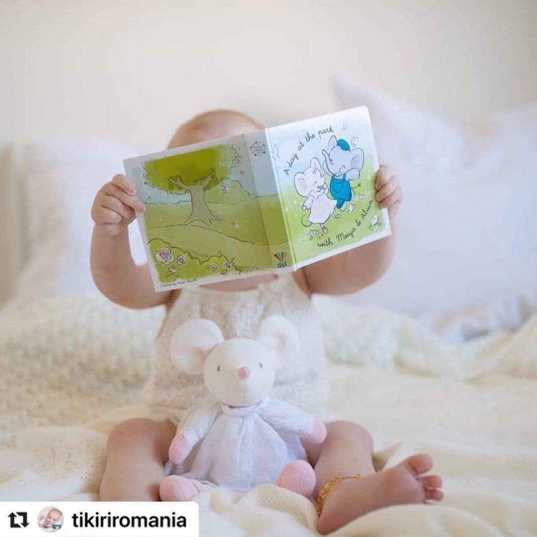 Alvin Elephant Deluxe Toy + Book