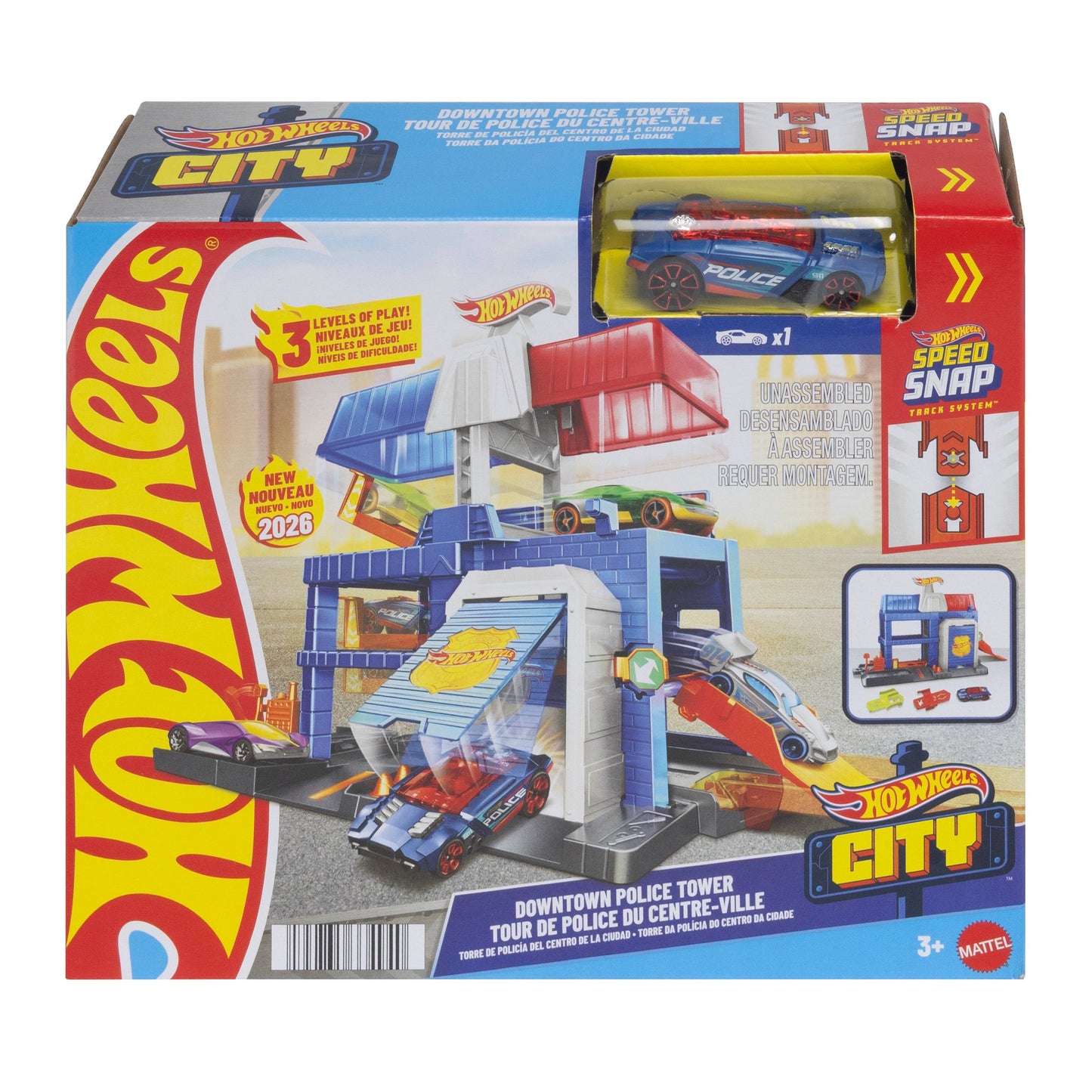 Hot Wheels City Downtown Track Set