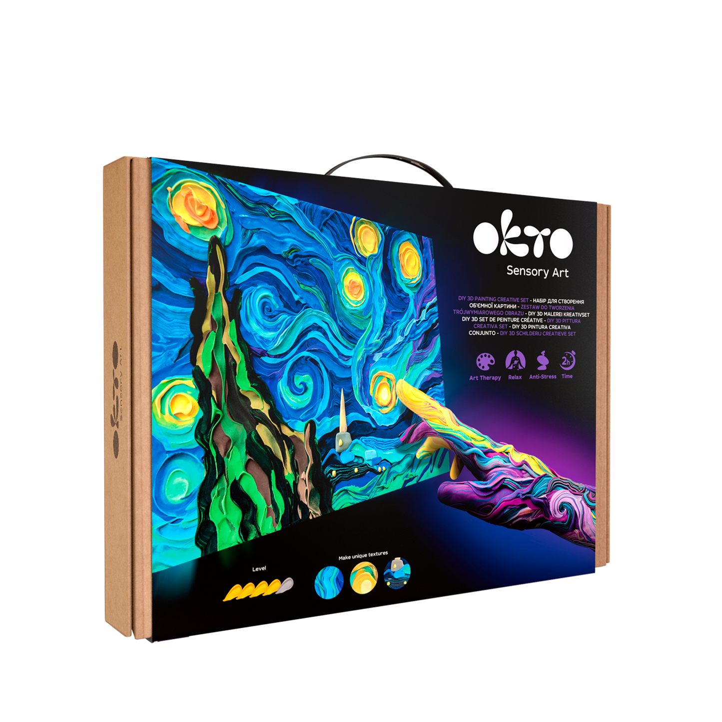Sensory Art 3D Painting “Starry Night”