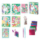 Magical Unicorns Glitter & Foil Art Set