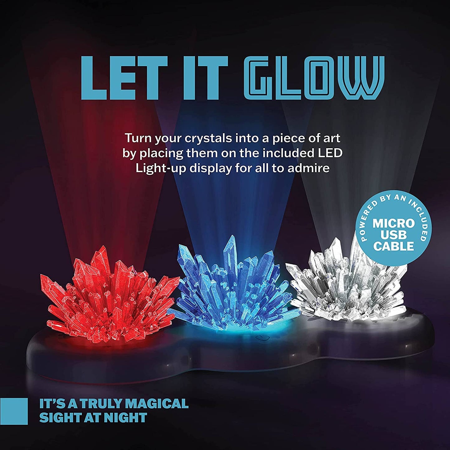 Light-Up Crystal Growing Kit