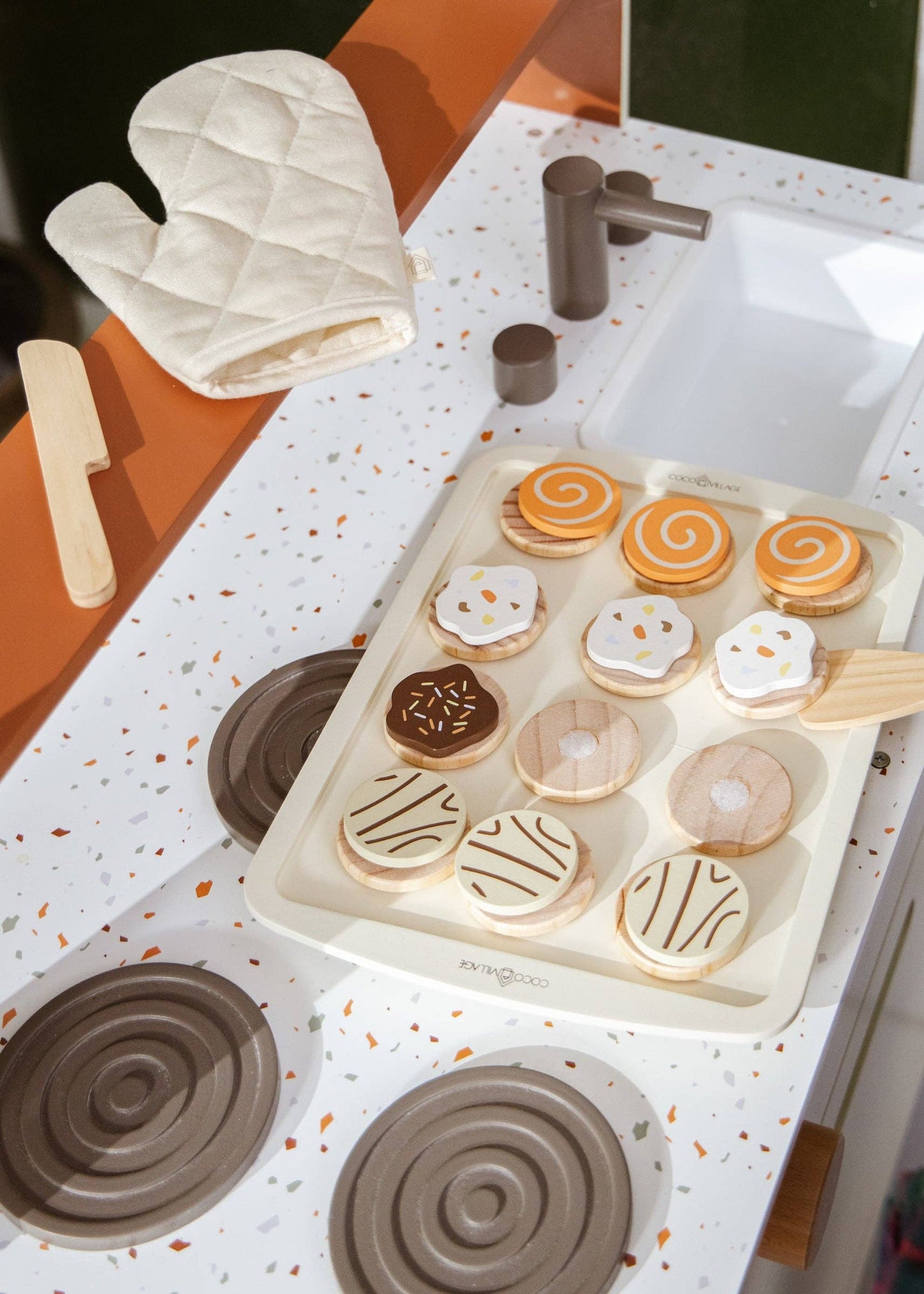 Wooden Cookies Playset