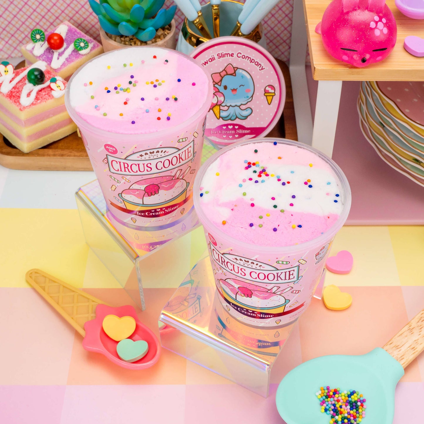 Circus Cookie Scented Ice Cream Pint Slime